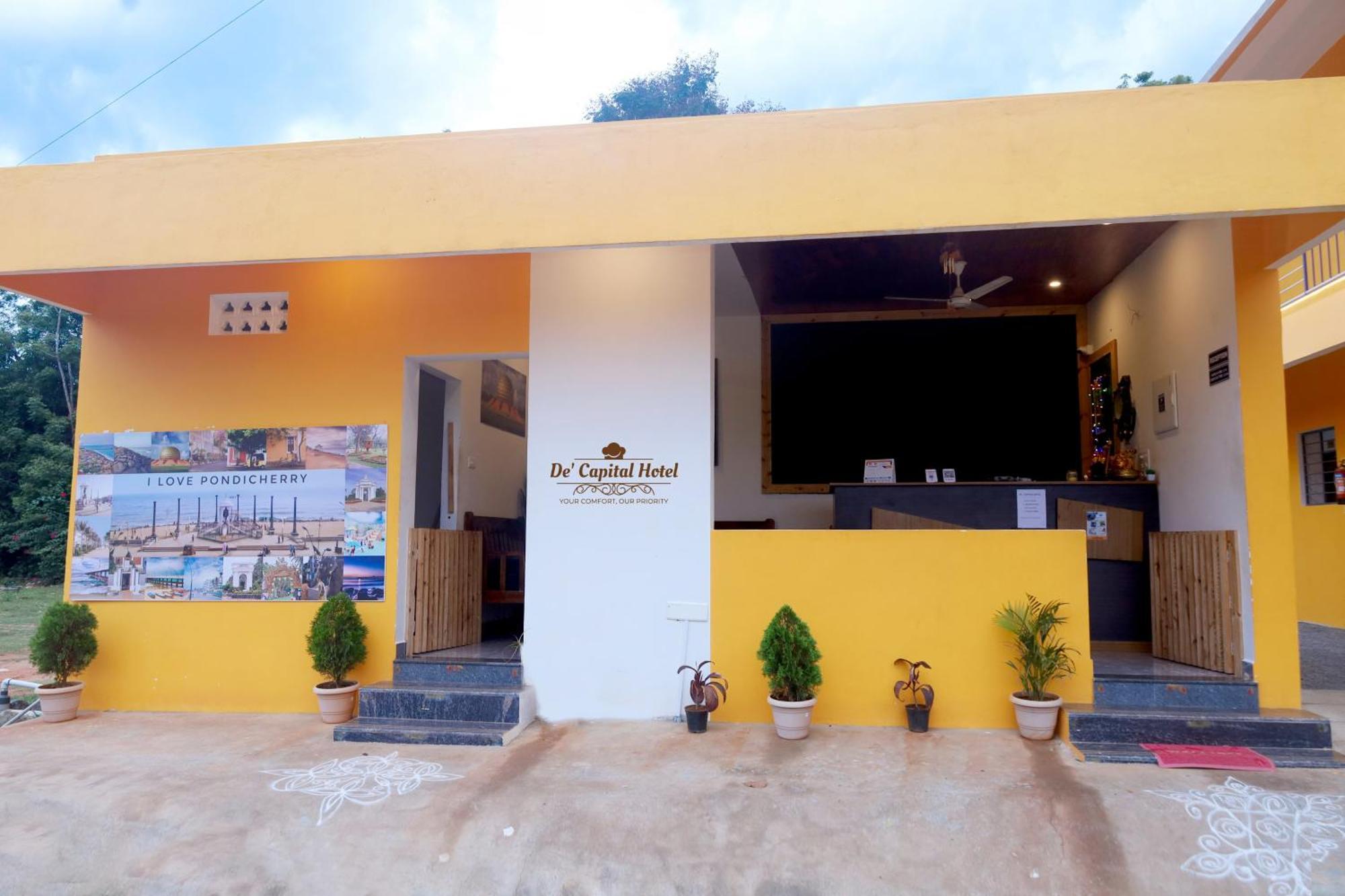 De' Capital Hotel Pondicherry Eksteriør bilde